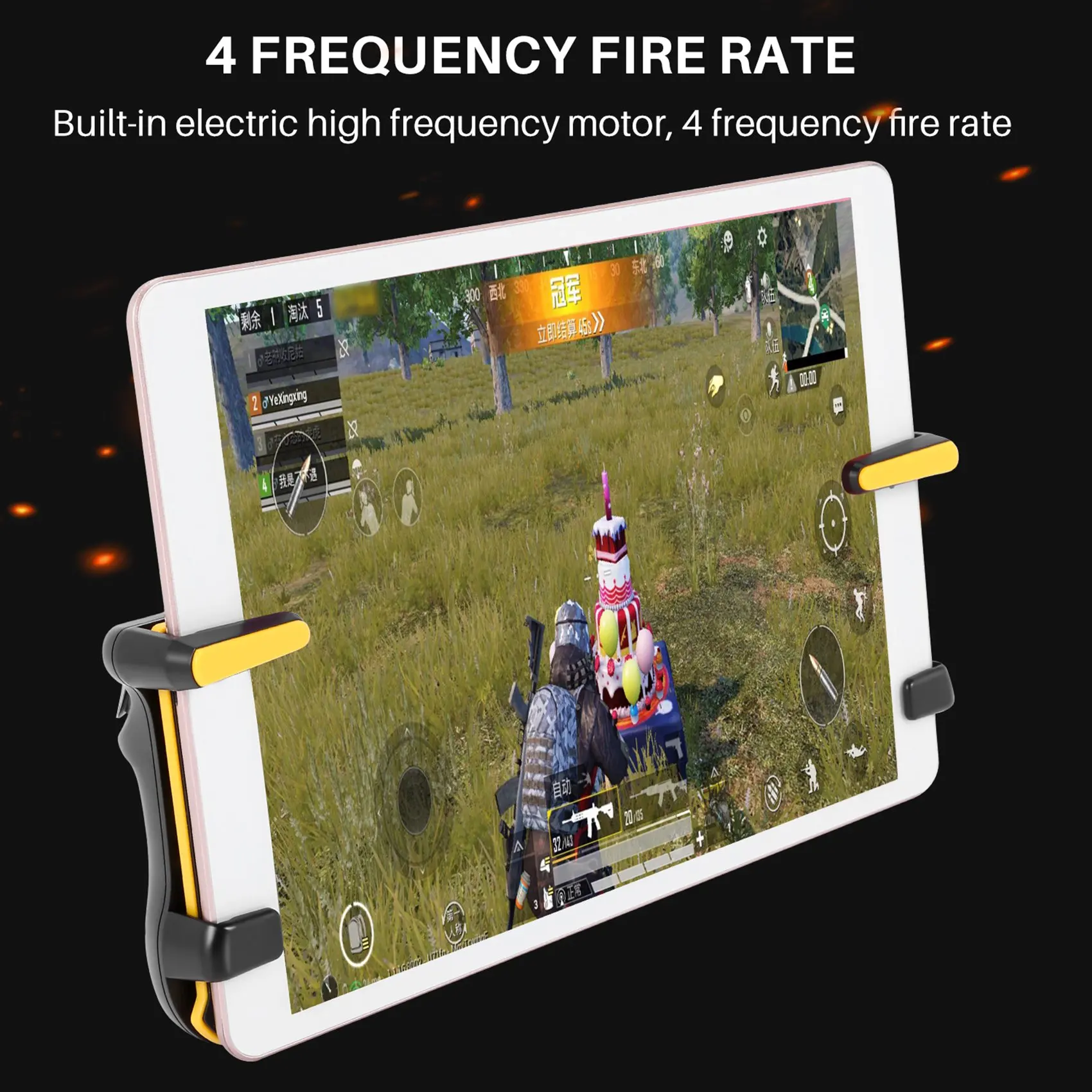 Trigger Game Controller Capacitance L1R1 Fire Aim Button Gamepad Joystick for Ipad Tablet FPS Game for PUBG YDH