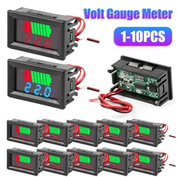 Car Battery Charge Level Indicator Lithium Battery Capacity Meter Tester LED Display 12V 24V 36V 48V 60V 72V Auto Identify