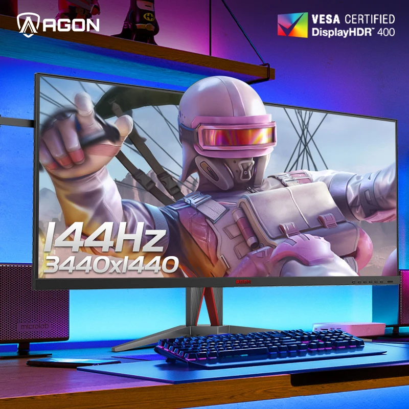 

AOC Love Attack 40-дюймовый IPS почти 4K144Hz esports с рыбным экраном AG405UXC компьютер 2ktypec