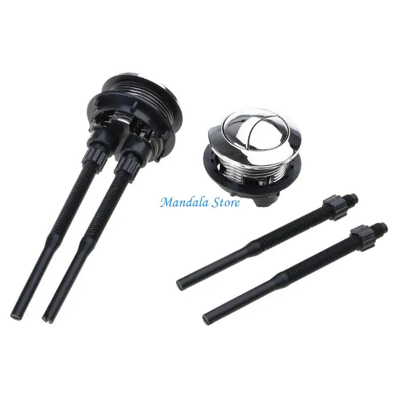 U2JC Quick Flush Double Button for Toilet 38mm adjustment Length Bathroom tanks Top Repair set Bathroom Toilet Double Flush