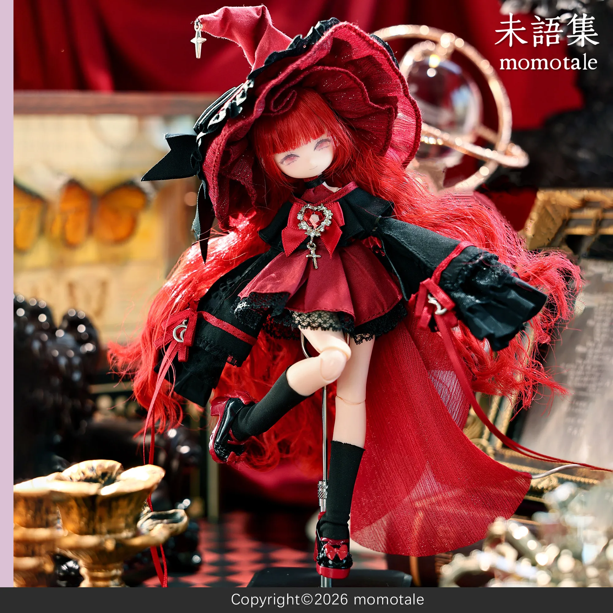 Genuine Momotale Paradise Lost Series 1/8 Mjd Action Figure Hang Card Hair Transplant Doll Model Decoration Collectible Toy Gift - view 3