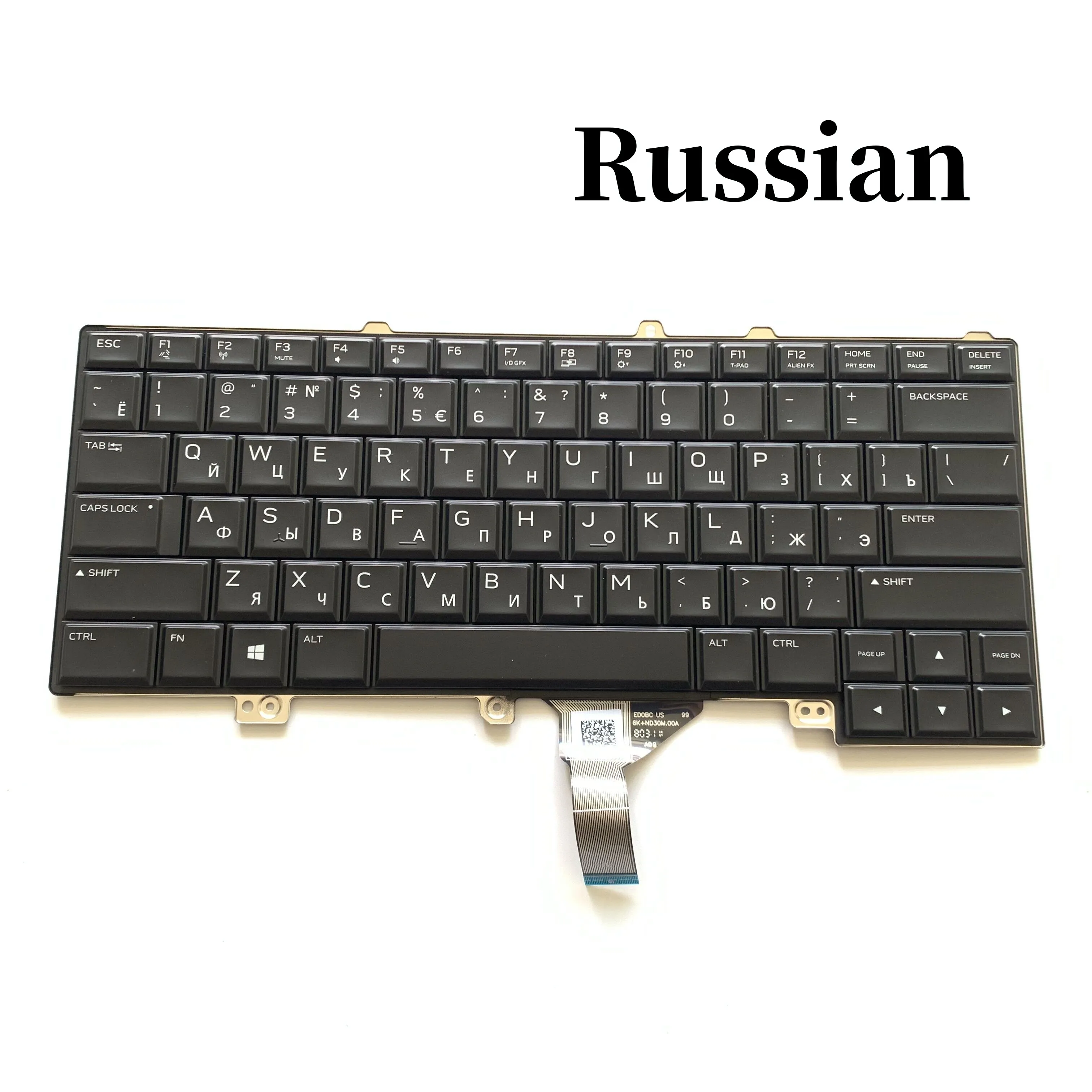 100%NEW original For DELL Alienware 13 R3 15 R3 15 R4 keyboard