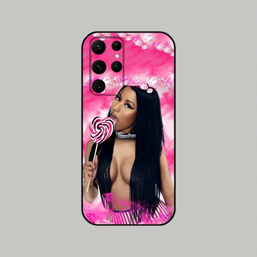 Nicki M-Minaj Rapper   Phone Case For Samsung Galaxy A20,A21s,A22,A31,A32,A52,A53,A72,73,A80,A91 Soft Black Cover