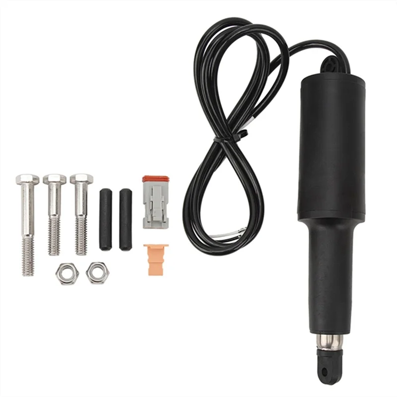 H5-Trim Tabs Actuator Assembly, 12V Trim Tab Actuator 101 Standard 2 1/4In Stroke 6Ft Cable 15054‑001 For Lenco Marine