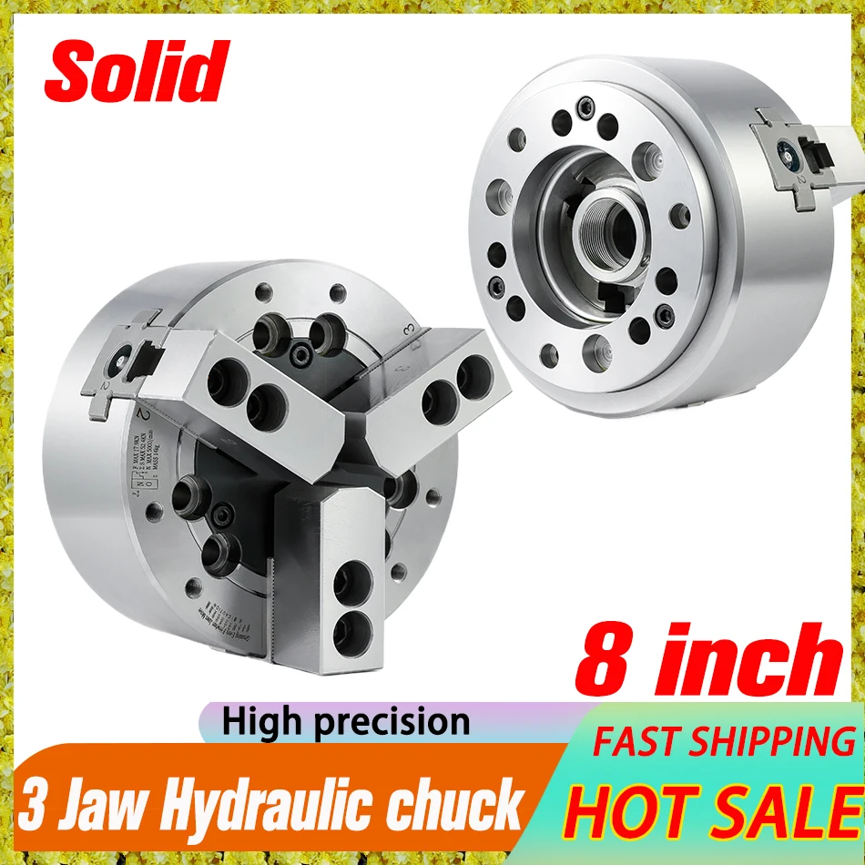 8 Inch Solid Hydrau… - image