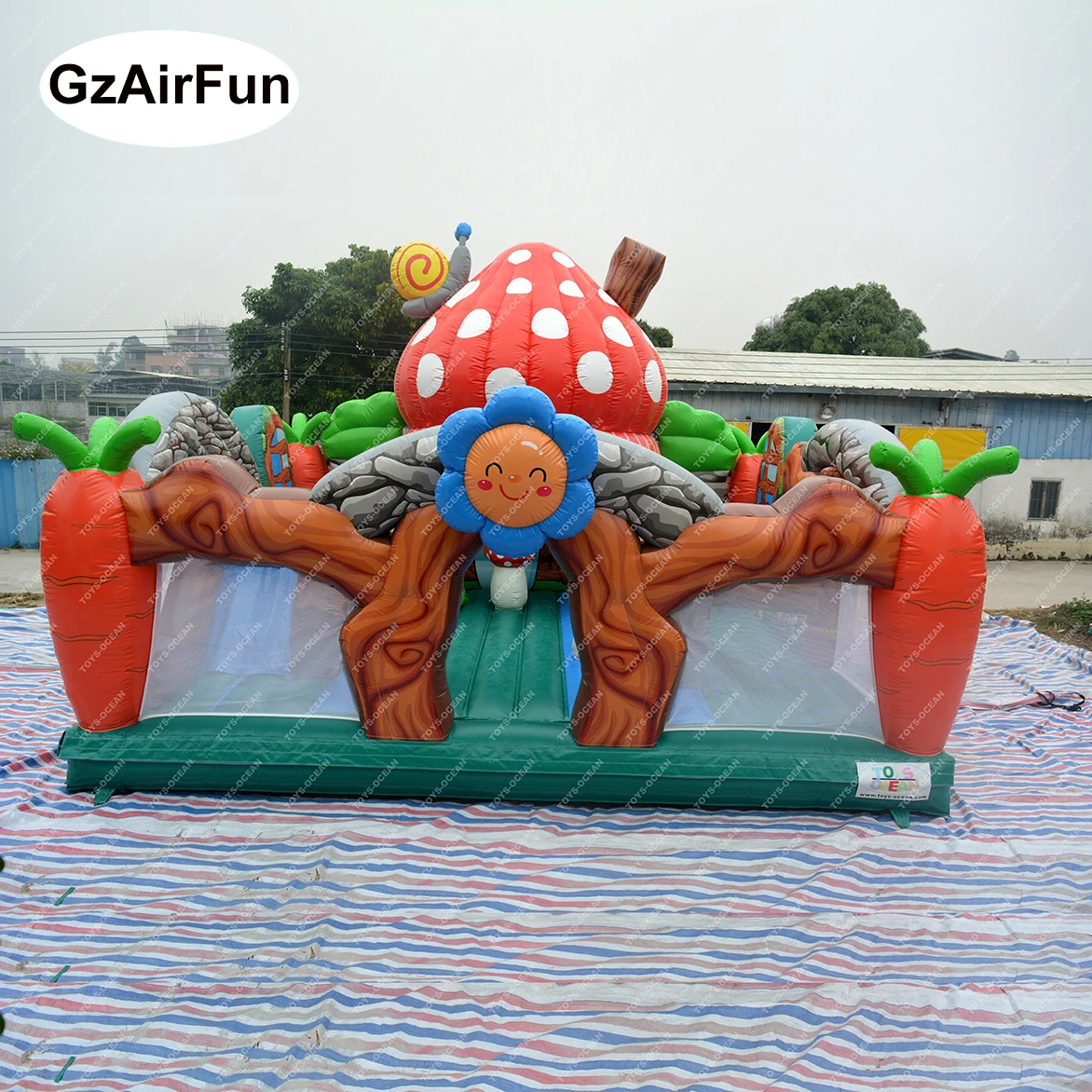 Custom Commercial PVC Inflatable Playground Bouncy Castle Bounce House Slide Combo Jumping Inflatable Bouncer for Kids