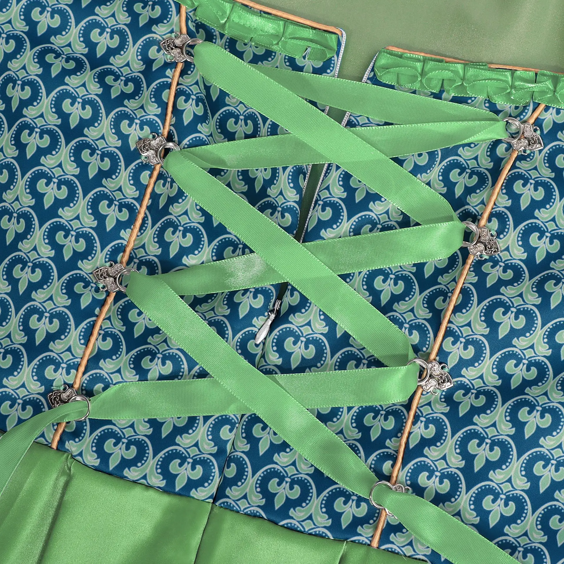 Mantianyu grensoverschrijdend Duits bierfestival Beierse kostuumjurk Kant kleuraanpassing damesjurk Halloween-kostuum