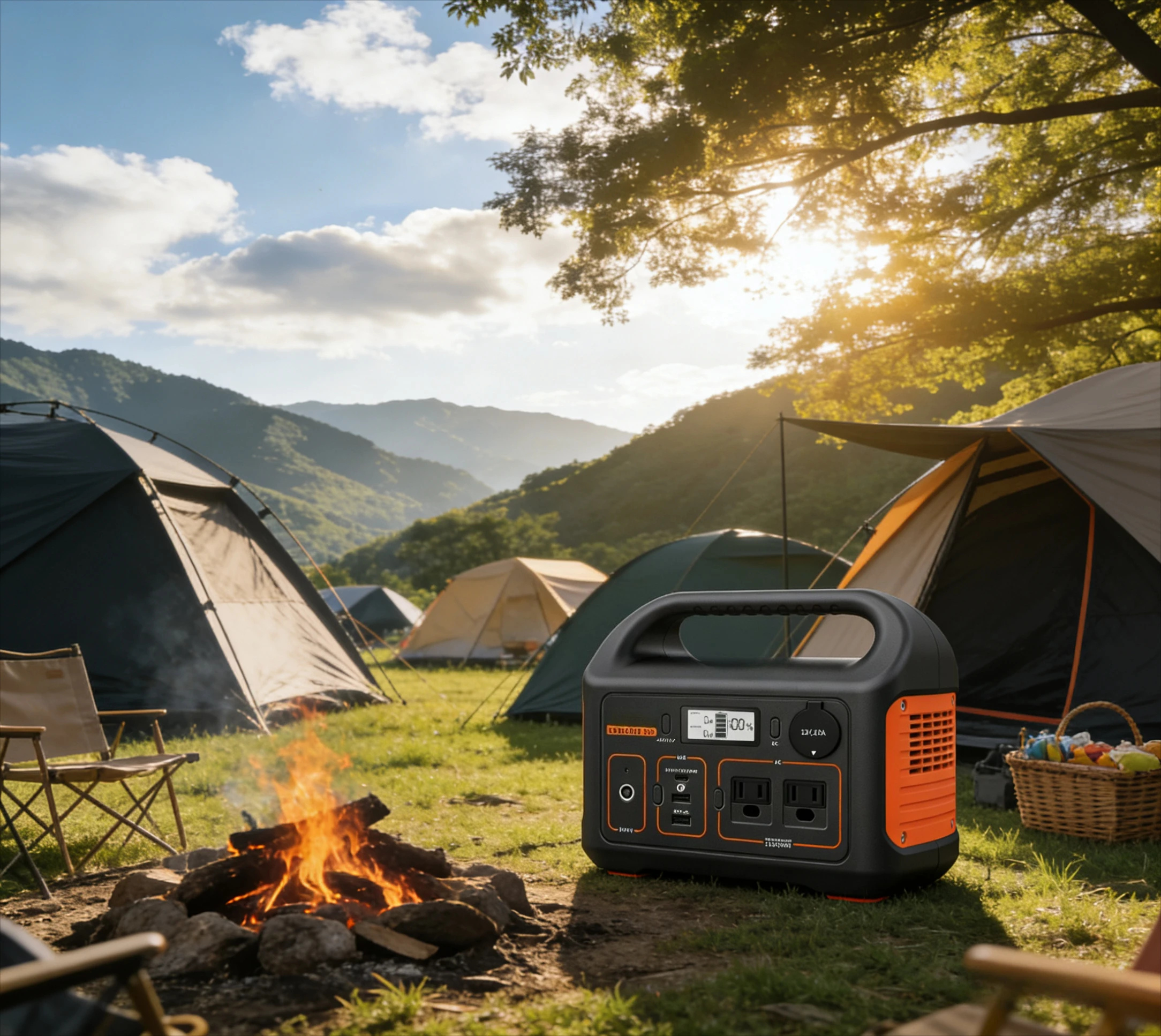 

Portable Power Station Explorer 300, 293Wh Backup Lithium Battery, Solar Generator for Outdoors Camping Travel