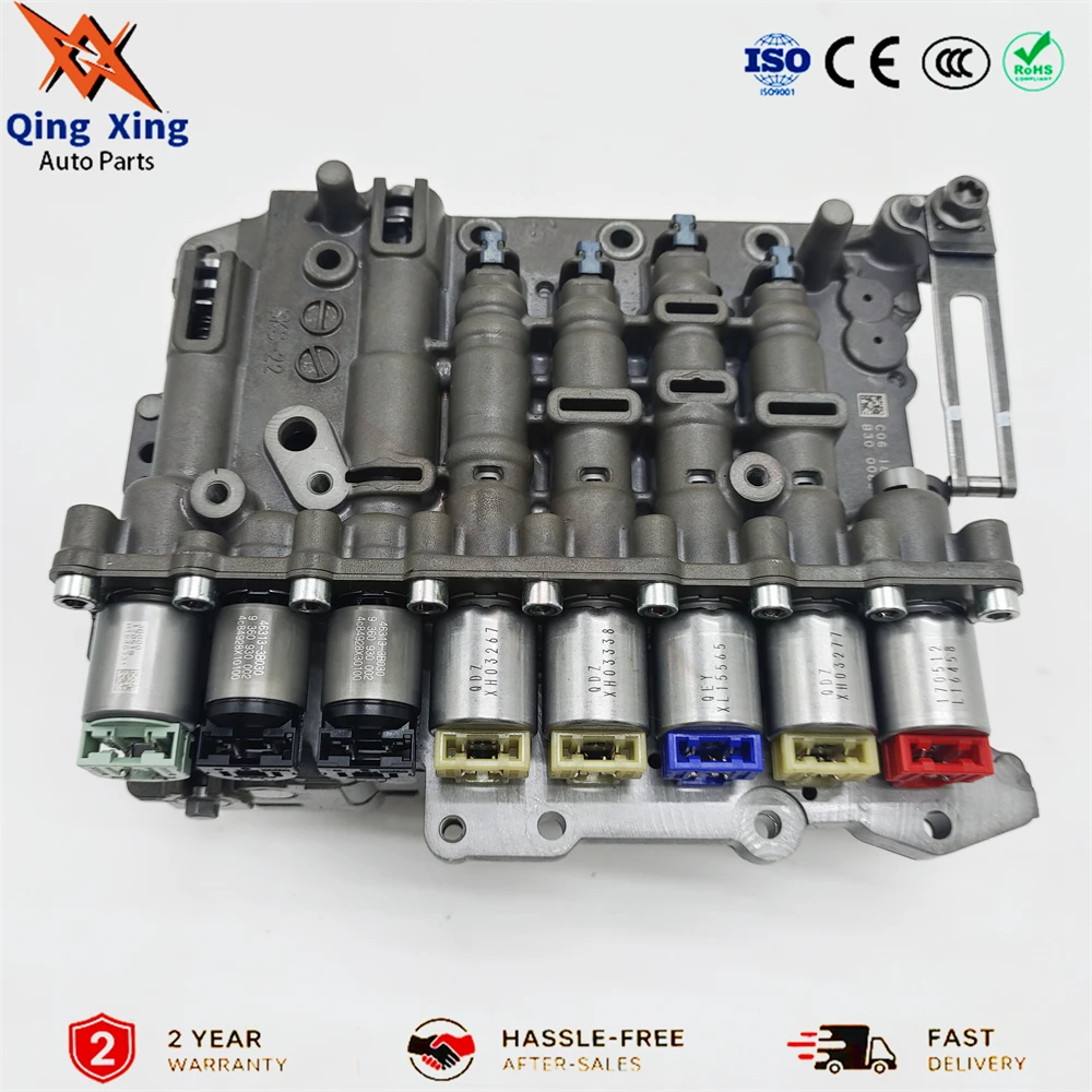 Original 6F24 A6MF1 A6MF2 6 Speed Transmission Valve Body With Solenoids For Hyundai Kia Jeep Dodge Dart Compass Patriot 2012-Up