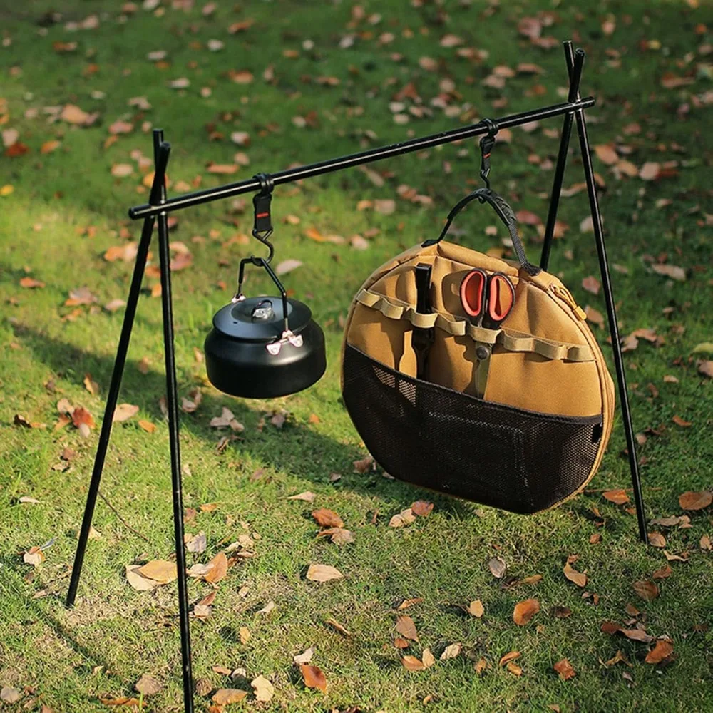 Grill Pan Storage Bag, Portable Pouch for Frying Pan and Griddle, Scratch Protection for Outdoor Cooking Camping BBQ Picnic view 5