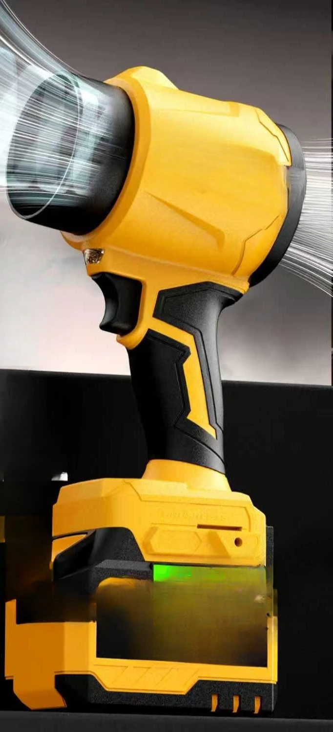 High-strength violent fan Industrial high-power handheld car wash ash removal and water blowing artifact
