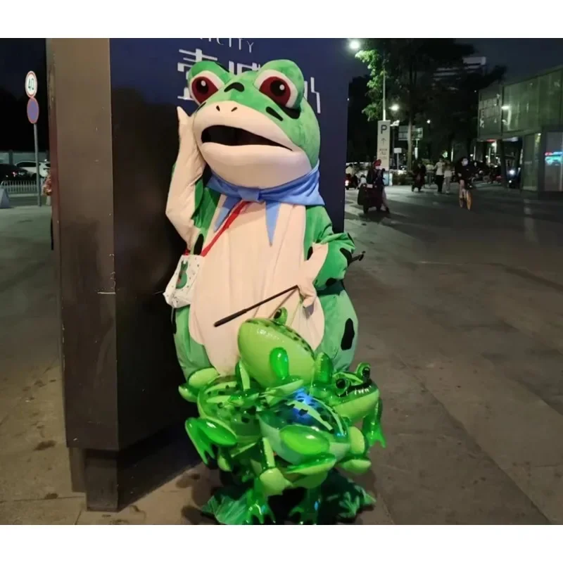 Solitary Frog Doll Clothing Doll Toad Clothing Inflatable Cartoon Frog Doll Clothing