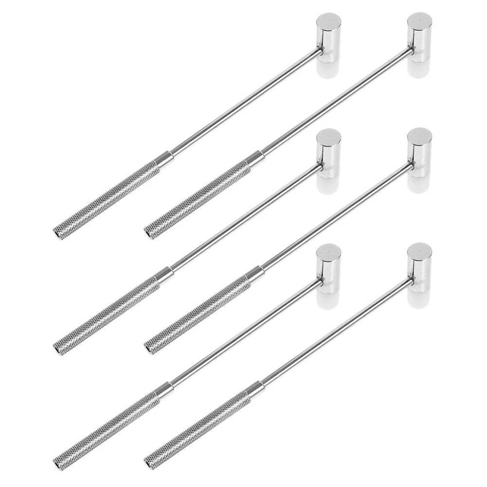 

6pcs Watch Zinc Alloy Small Mallet for Jewelry Making Small Hammer Set Portable Mallet Hammer For Jewelry Making Tool Kit