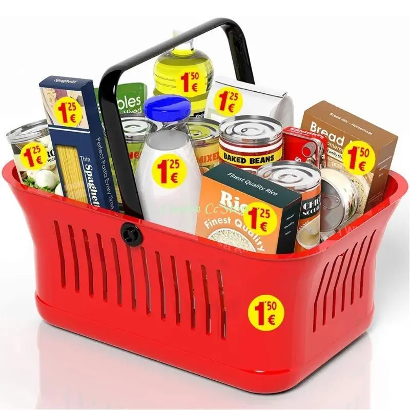 X90F 500PCS بيع المرآب بيع ملصقات أسعار Rummage 1.25/1.5 يورو ملصقات التسعير مستديرة لسوق السلع المستعملة