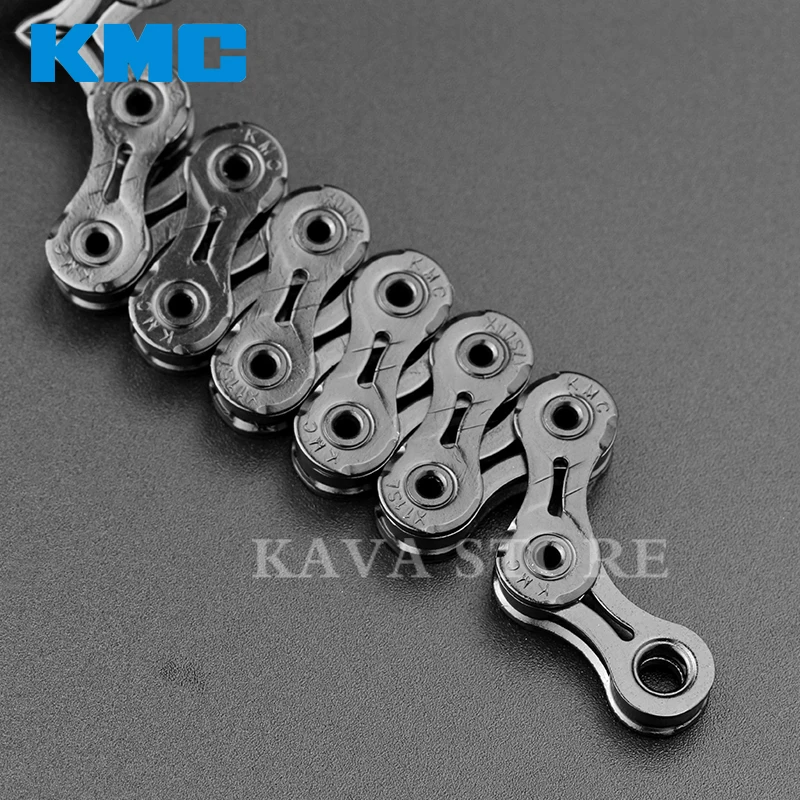 KMC DLC 11s Chain Diamond Like Coating 11V Chain Bicycle Chain 116/118L X11 Mountain Bicycle Ultralight Chains for Shimano Sram