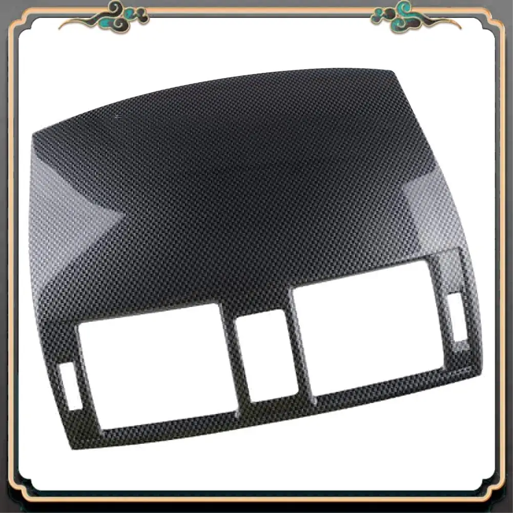 M45K-ألياف الكربون سيارة وحدة التحكم المركزية منفذ الهواء تنفيس غطاء الكسوة لتويوتا كورولا 2007 2008 2009 2010 2011 2012 2013 #3