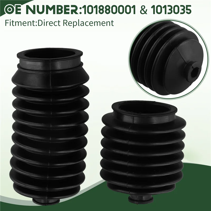 

AU13-Golf Carts Steering Bellow Dust Seals, Driver & Passenger Combo For Club Car DS 1997-Up 1013035 101880001