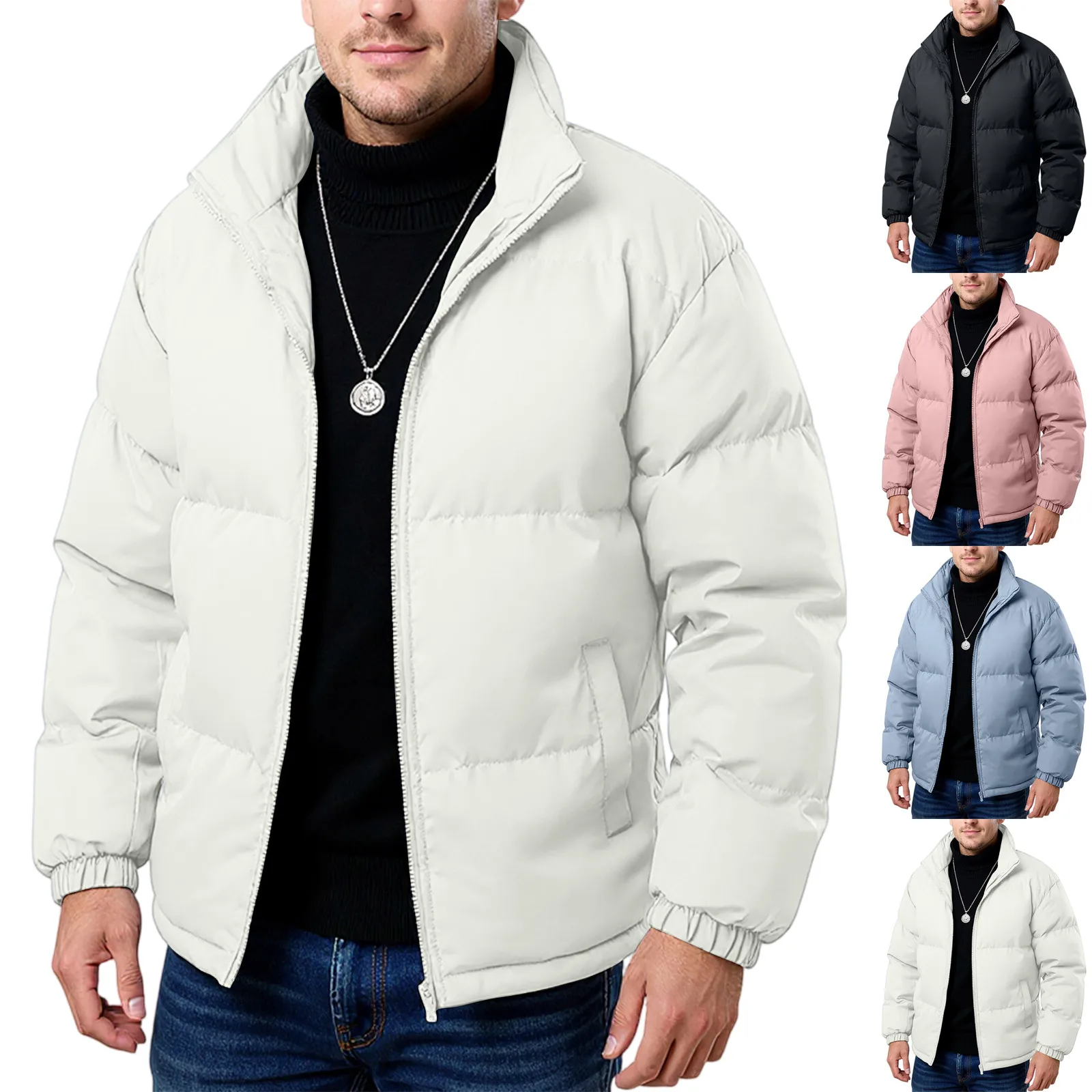 

YHOPE Winter Coat Warm Slim Fit Thick Coat Casual Jacket Outerwear Top Blouse