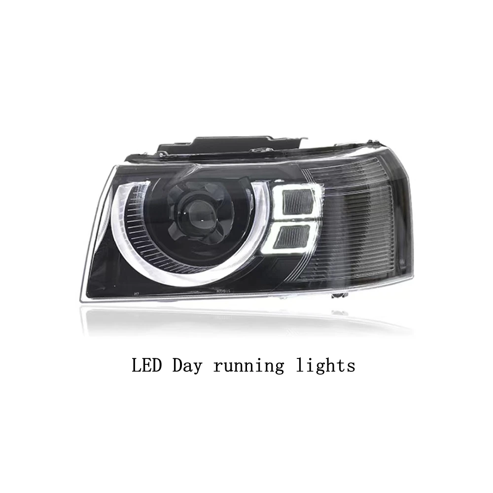 Full LED Headlights Dual Beam Projector Fit For Land Rover Freelander 2 L359 2010-2015 plug and play