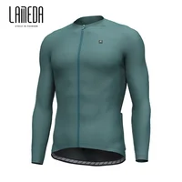 Lameda-Camiseta de ciclismo para hombre, ropa de ciclismo para primavera y verano, traje de Ciclismo de Carretera transpirable de secado rápido, Top de manga larga