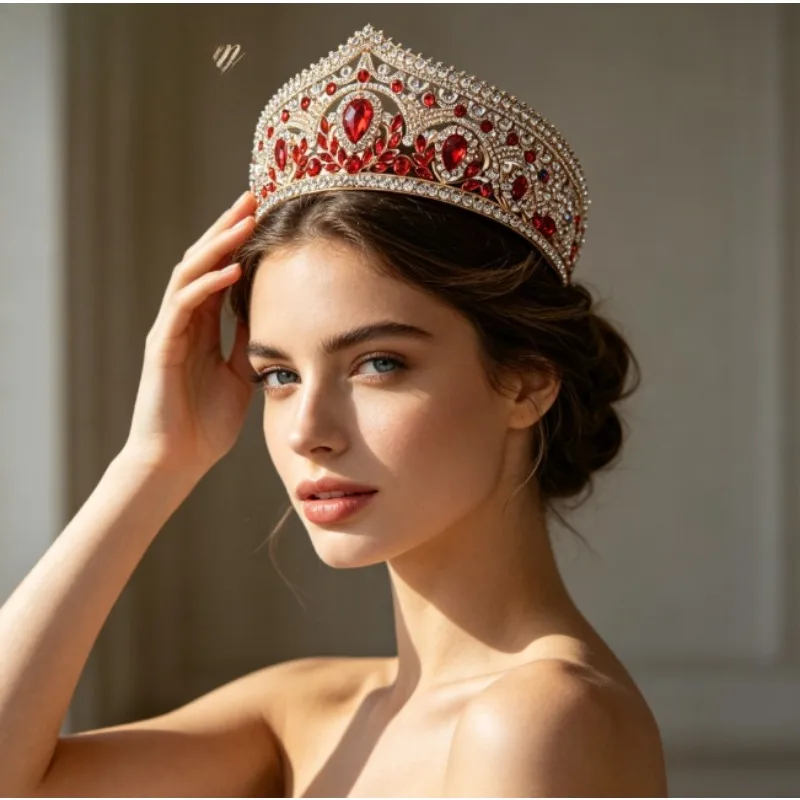 tiara-de-princesa-com-strass-–-coroa-para-noiva-–-ajustavel-e-respiravel-–-ideal-para-halloween-role-play-e-sessoes-de-fotos