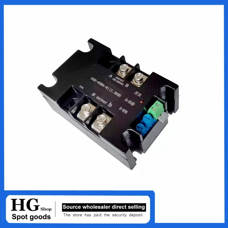 Single-phase motor Soft starter Soft start module Two-phase motor soft SSR-20WA-R1 1KW 2KW 4KW 6KW