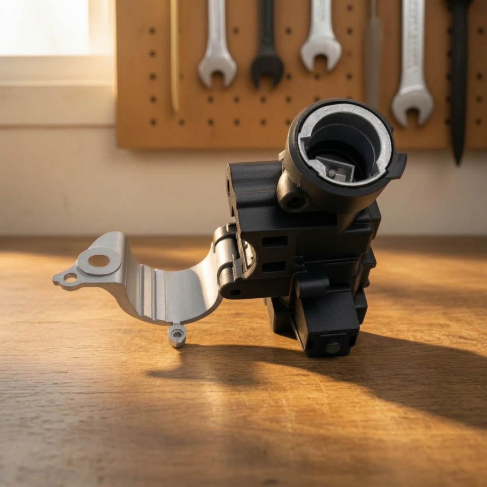 Ignition Switch Assembly with Bracket Drillno-Drill Ignition Switch Assembly Compact Rigid for Mechanics, Automotive Maintenance