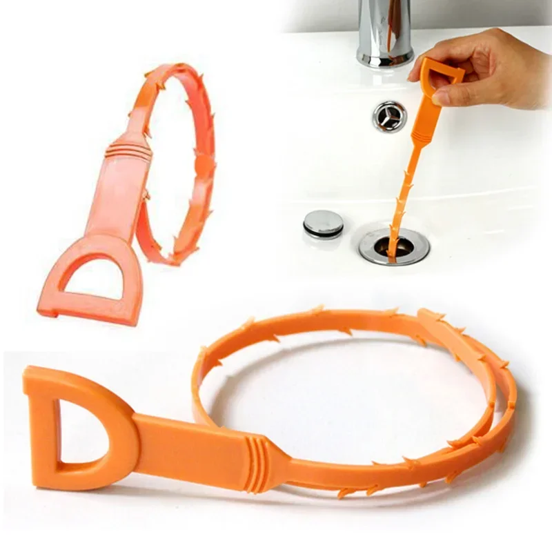 Gadget per tubi di draga idraulica pulisci le fognature senza intoppi strumento di scarico/depilazione scarico E gancio per la pulizia delle fognature del tubo