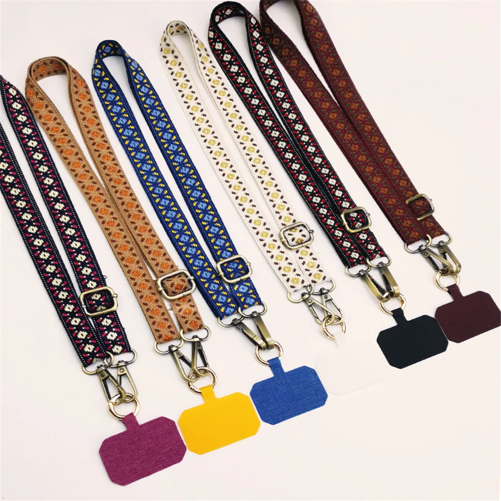 

Universal Adjustable Lanyard for Mobile Phone, Can Carried the Body, Long Chinese Style, ChinaChic Retro Pendant, 2023