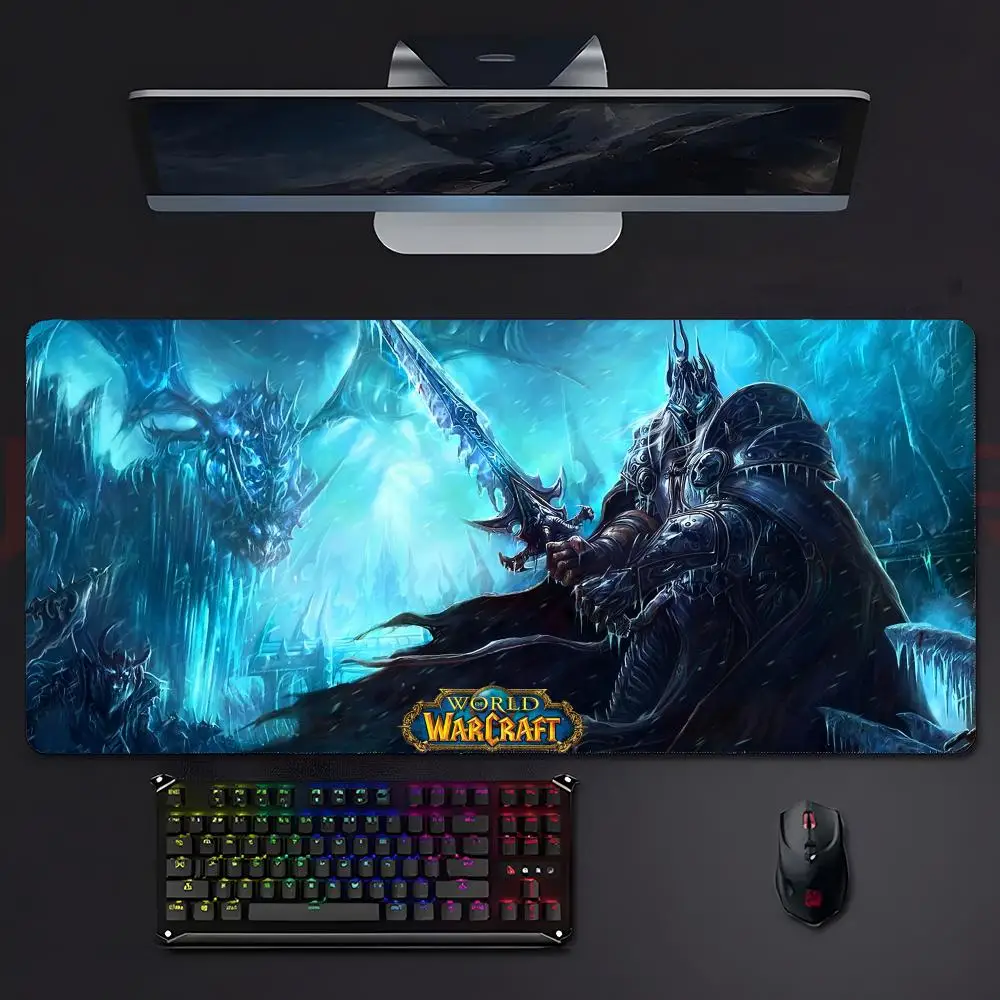 Game MMORPG World of Warcraft Mouse Pad Mousepad Large Gaming LockEdge Thickened PC Table Desk Mat view 6