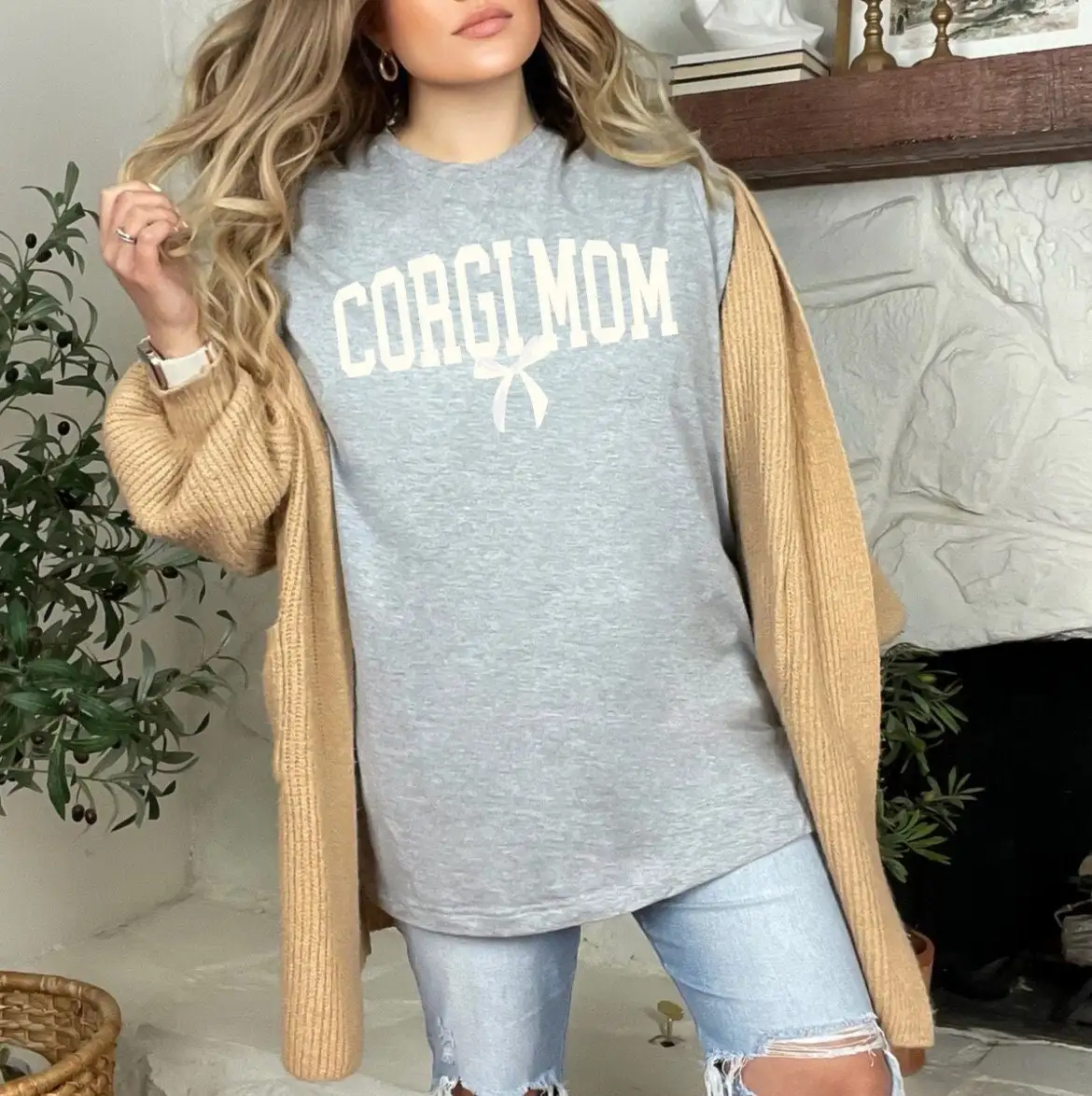 Футболка Corgi, забавная Мама S для влюбленных