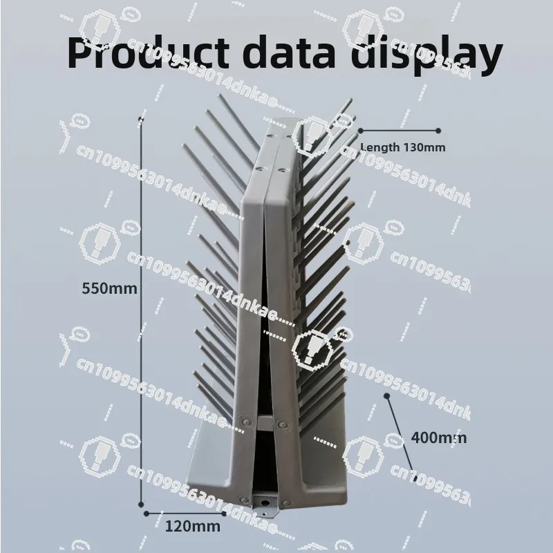 Laboratory Drip Rack PP Single and Double-sided Adjustable 27-stick Beaker Holder Drain Laboratory Utensils Cool Dry Rack High
