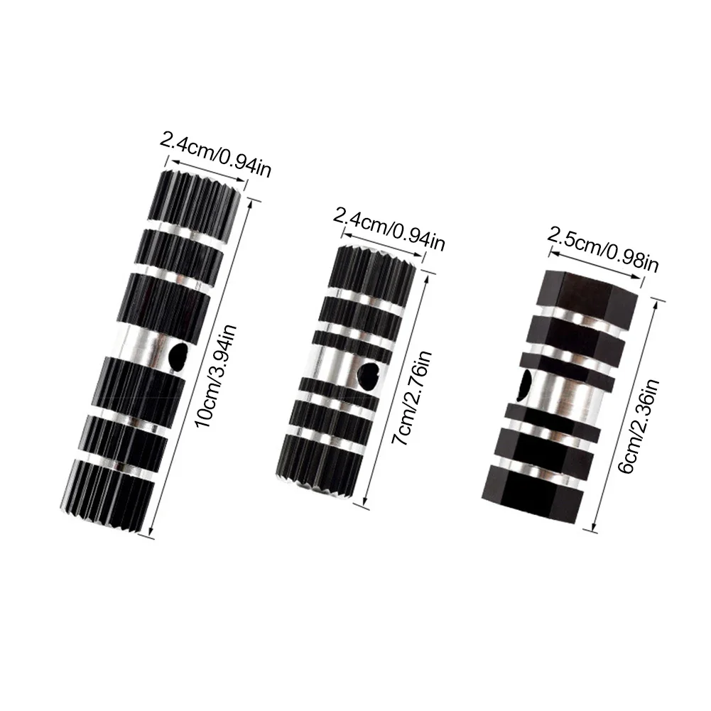 1 пара, колышки для подножки велосипедной педали, Нескользящие, из алюминиевого сплава