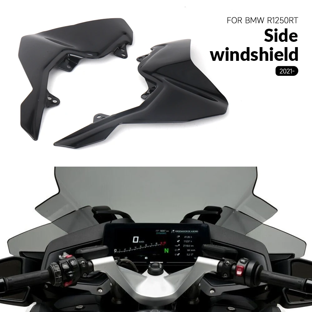 

Motorcycle Side Windscreen Handshield Windproof Shield Wind Deflector For BMW R 1250 RT R1250RT R 1250RT r1250rt 2021 2022 2023