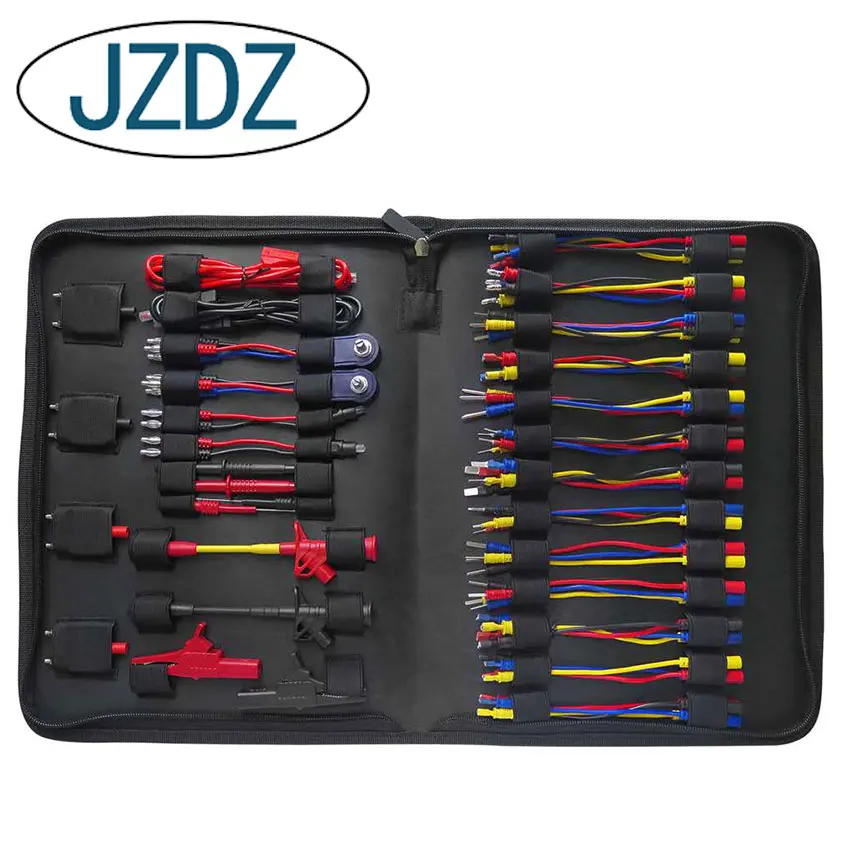 JZDZ 70pcs Electronic Specialties Automotive Diagnostic Tools Test Lead Kit