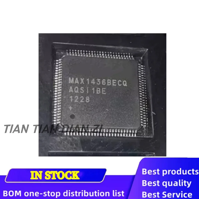 1pcs/lot MAX1436BECQ MAX1436BECQ+T TQFP100 ic chips in stock