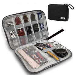 Portable Watch Strap Organizer Bags for Apple Watch Strap Travel Carrying Box Watchband Storage Bag Pouch Watch Bag Accessories