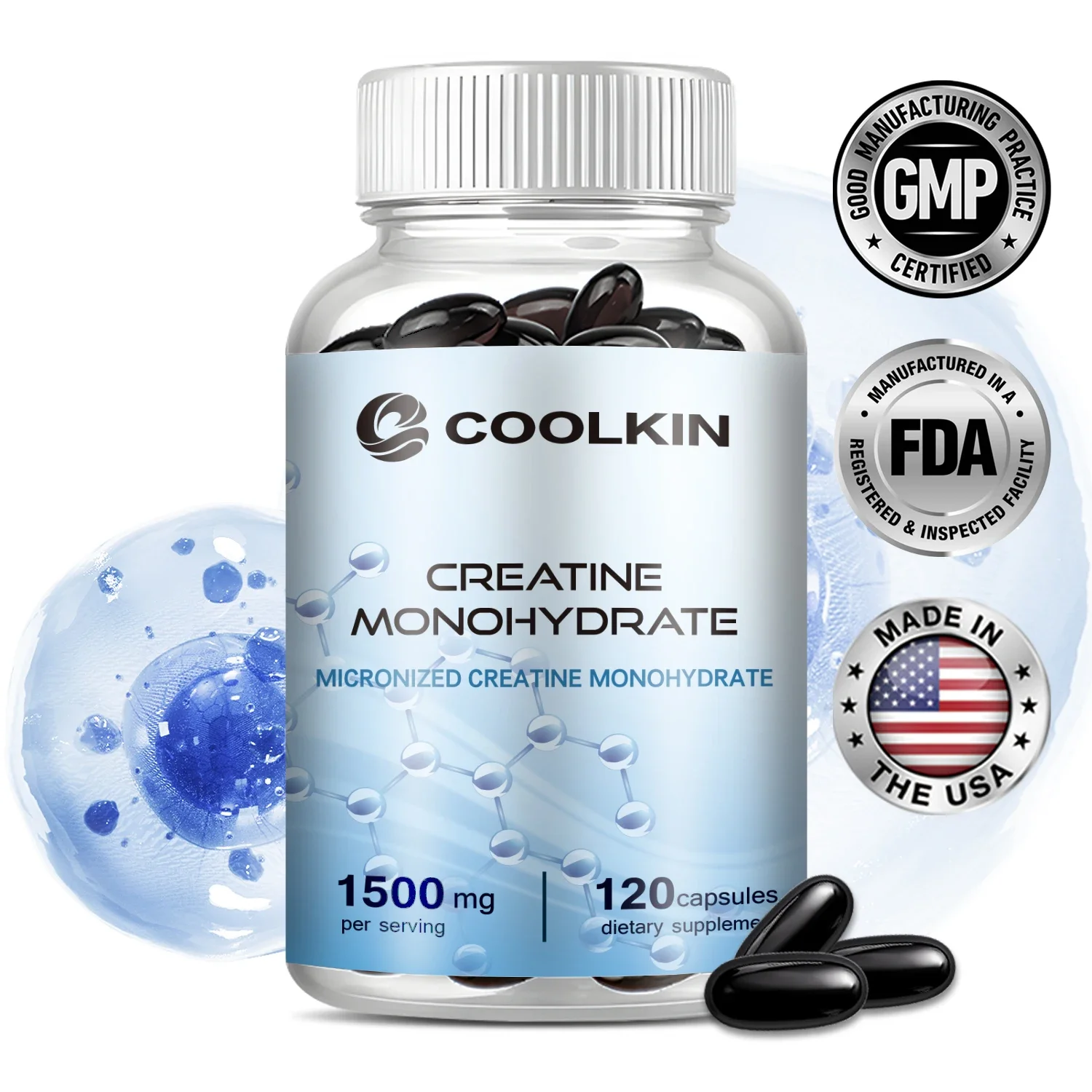 

Creatine Monohydrate - Increase Muscle Strength and Improve Athletic Performance