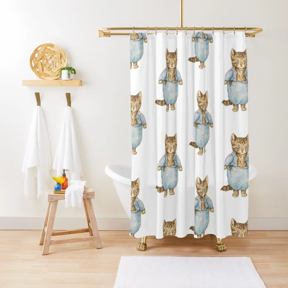 

Tom Kitten Shower Curtain Transparent Bathroom Shower Bathroom Accessory Luxury Bathroom Shower Curtain