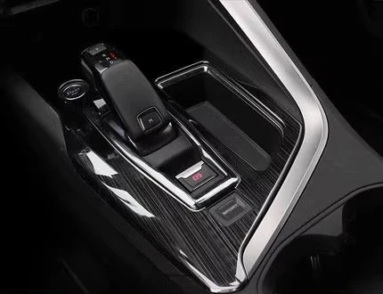 

Подходит для Peugeot New 4008 5008, украшение для переключения передач, яркая рамка 4008, модификация салона автомобиля, специальная пластина рамы переключения передач