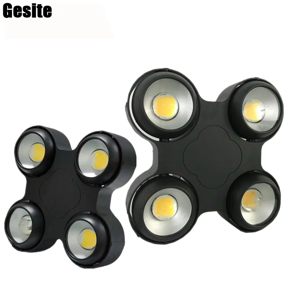 

8pcs/lot Audience cob 4x100w led par light ip65 outdoor lighting waterproof 4 eyes blinder led