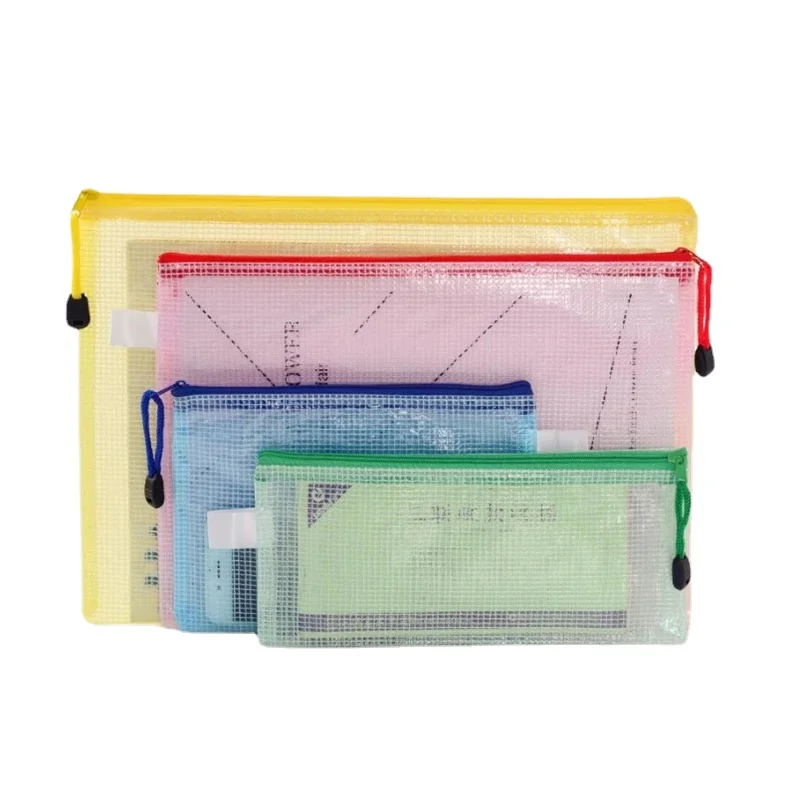 A4 A5 A6 Multifunction Document Bag Filing Products Pocket Folder Storage Bag for Students Office School File Folder Supplies