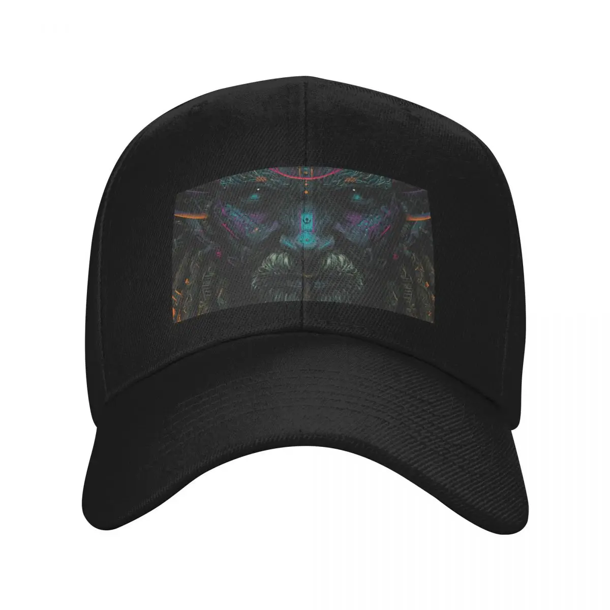 Fashion Cyber Techno Guardian Deity baseball cap City Roaming Snapback Cap