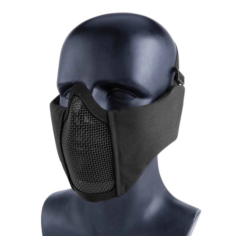 

Battle Glory Full Coverage Ear Protection Mask, Outdoor Riding Field Protective Mask, 1000D Nylon Material