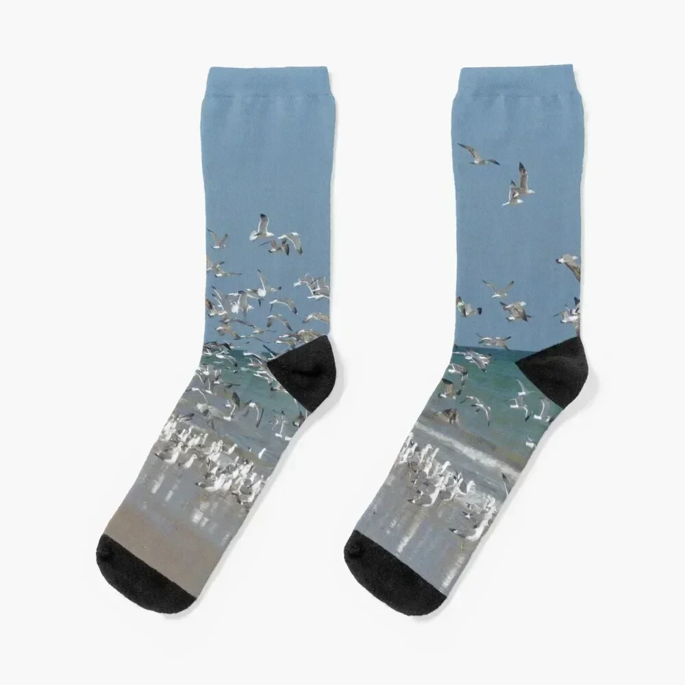 A Flock of Seagulls Socks hiking Hiking boots Men's Socks Women's