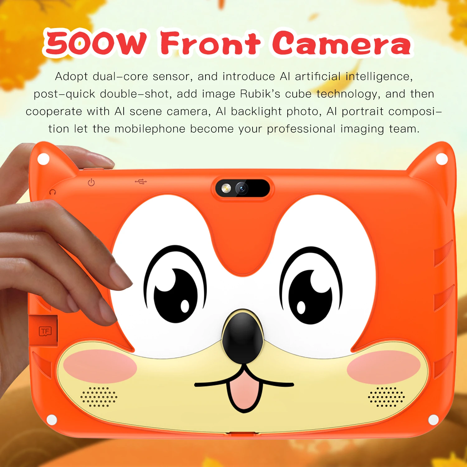 Nova versão infantil tablet android de 7.0 polegadas adequado para proteção ocular wi-fi 2.4g, controle parental educacional android 13