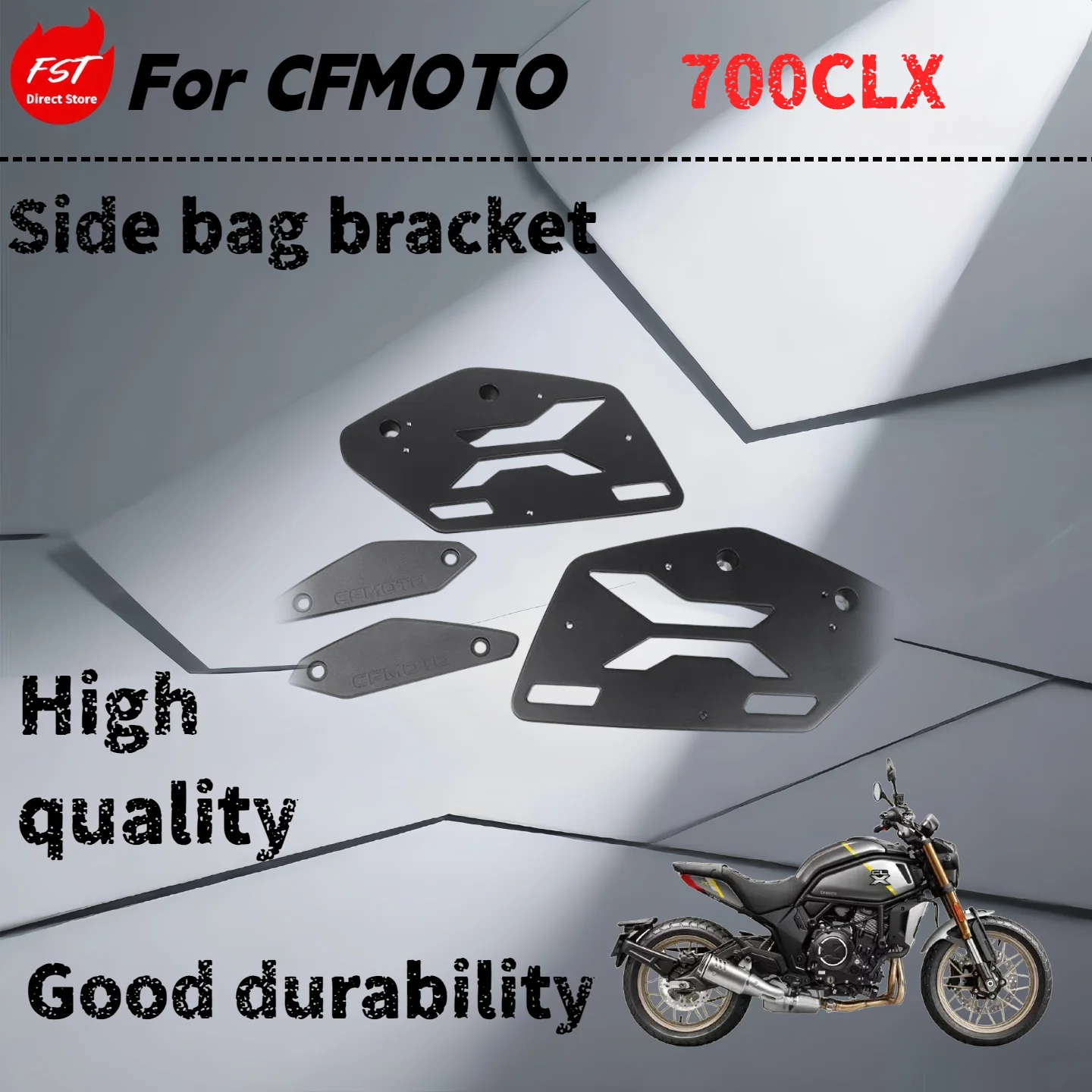 

For CFMOTO 700CLX original accessories side bag bracket ADV version original car aluminum alloy bag rack