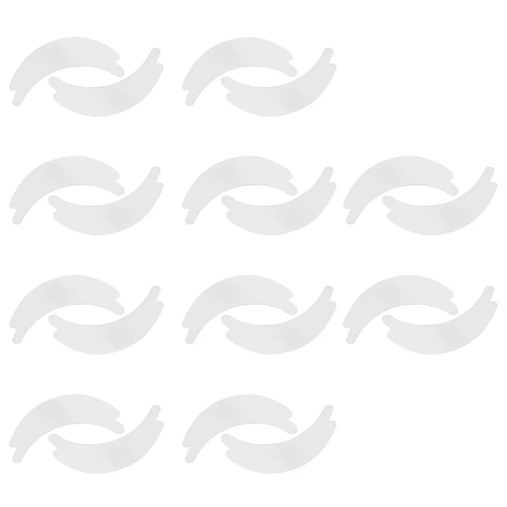 10 Stuks Pads Foam Eye Shields Voor Lash Extension Gereedschap Wimper Pads Make-Up Accessoires Wimpers Matten Enten Kits