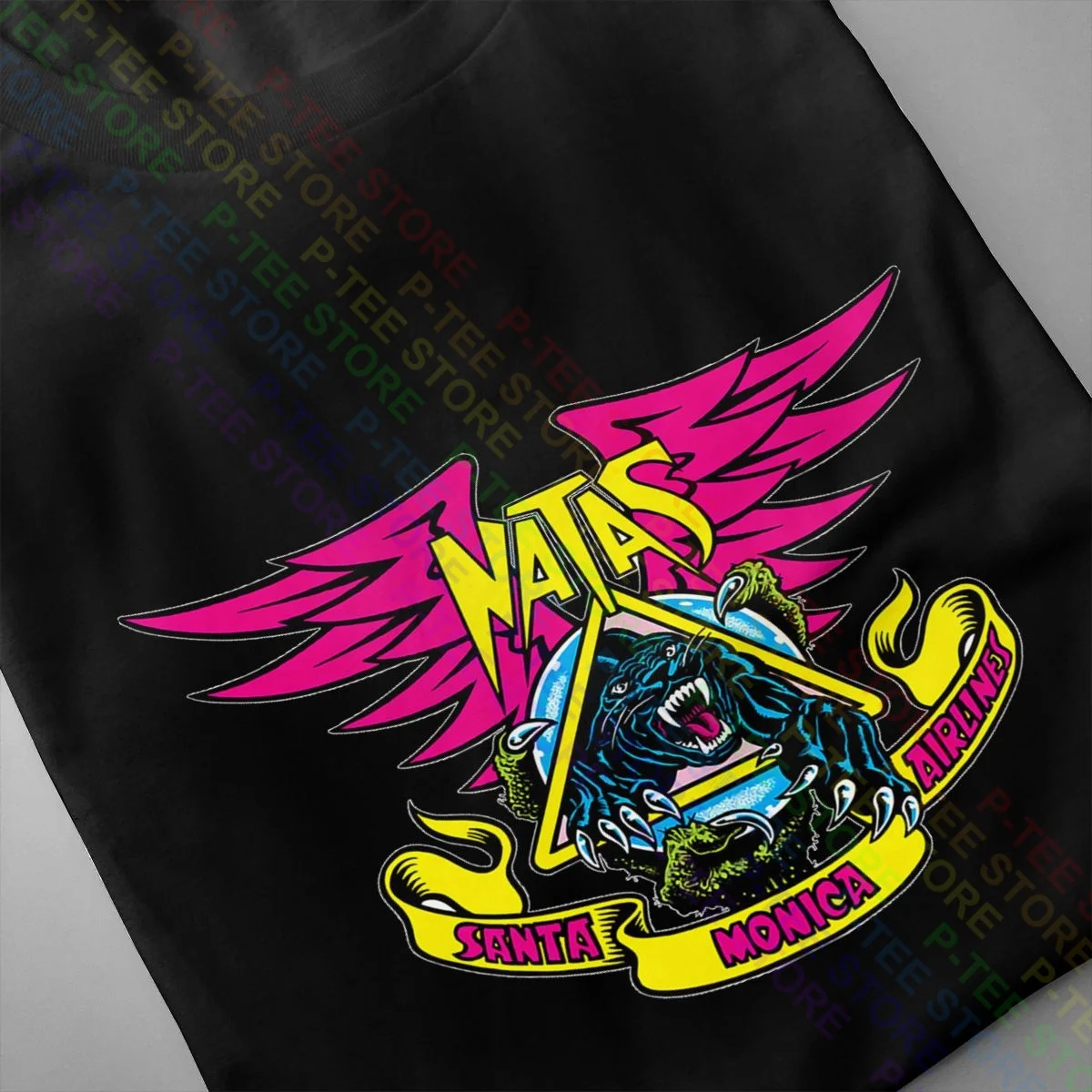 Skate Santa Monica Airlines Sma Natas Kaupas Kitten 01 Shirt T 