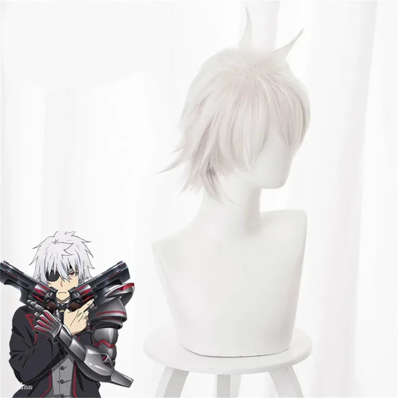 Hajime Nagumo Cosplay White Wig Arifureta Shokugyou de Sekai Saikyou From Common Job Class to the Strongest in the World Wig